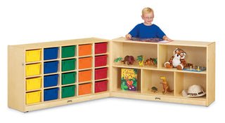 Jonti-Craft 20 Cubbie-Tray Fold-n-Lock