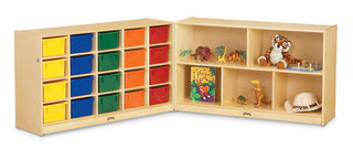 Jonti-Craft 20 Cubbie-Tray Fold-n-Lock