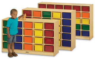 Jonti-Craft 30 Cubbie-Tray Mobile Storage