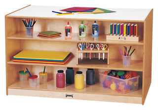 Jonti-Craft Mobile Storage Island - without Trays - ThriftyKYDZ