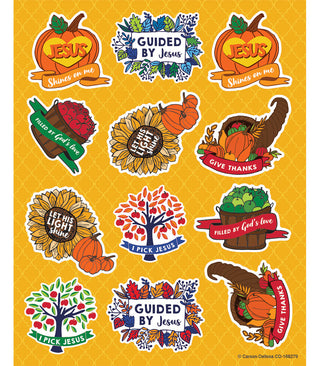 Fall Faith Sticker Pack