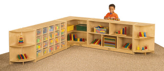 Jonti-Craft Low Inside Corner Storage