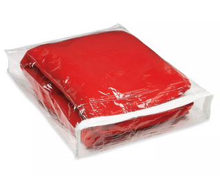 Zipper Vinyl Bags - 15 x 18 x 3"