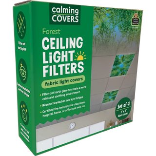 Forest Calming Covers Ceiling Light Filters