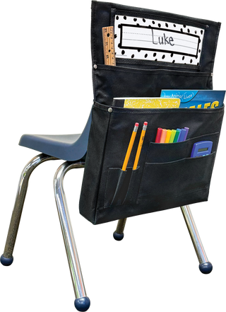 Black Chair Pocket - For Small Chairs