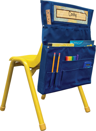 Navy Blue Chair Pocket - For Large Chairs