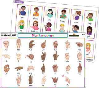 Sign Language Learning Mat