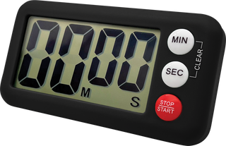 Black Magnetic Digital Classroom Timer