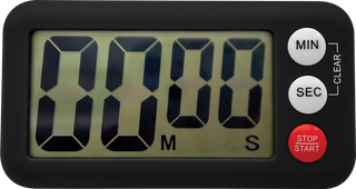 Black Magnetic Digital Classroom Timer