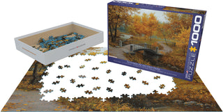 Autumn in an Old Park by Eugene Lushpin - 1000pc Jigsaw Puzzle