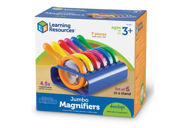 Primary Science® Jumbo Magnifiers with Stand