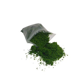 Green Landscape Coarse Flock – .7 oz. Bag (Realistic Grass for School Projects & California Missions)