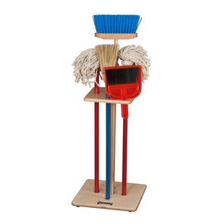 Jonti-Craft Housecleaning Set and Rack — Rack only