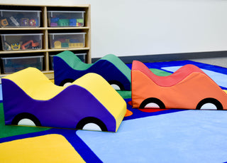 Wide Infant Toddler Soft Cars