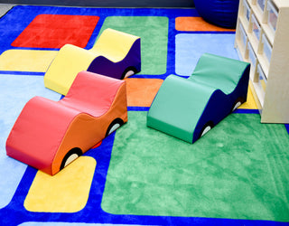 Wide Infant Toddler Soft Cars
