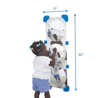 3 Bubble Border Mirror