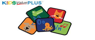 Learning Blocks Carpet Squares — Set of 26