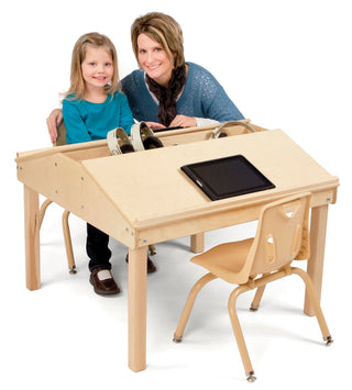 Jonti-Craft Quad Tablet And Reading Table - 20.5 inch High