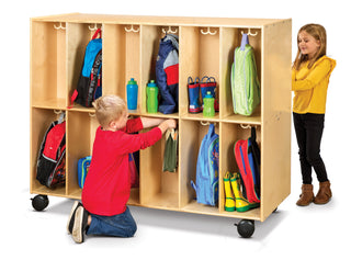 Jonti-Craft 24 Section Mobile Backpack Cubbie