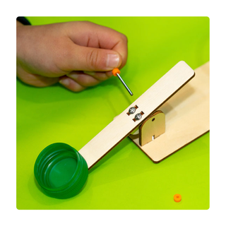 Catapult B-ball STEAM Kit | EFL/ESL Kids Crafts
