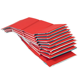 Pillow Rest Mats – Set of 10 – Red/Green