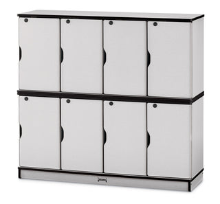 Rainbow Accents Stacking Lockable Lockers
