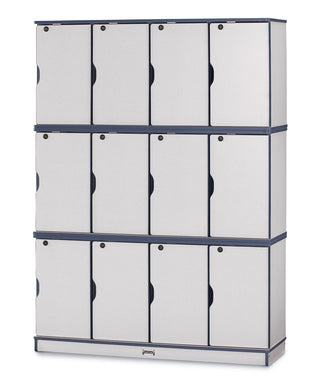 Rainbow Accents Stacking Lockable Lockers