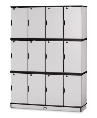 Rainbow Accents Stacking Lockable Lockers
