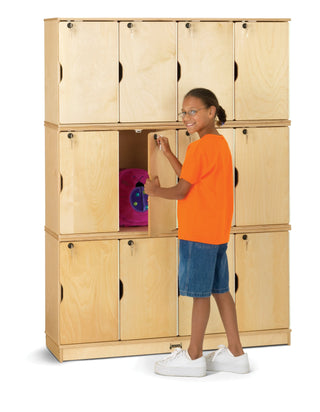 Jonti-Craft Stacking Lockable Lockers