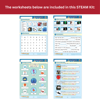 Catapult B-ball STEAM Kit | EFL/ESL Kids Crafts