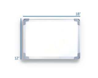 Magnetic Dry Erase Desktop Easel Set, 12" x 18"