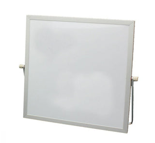 Flipside Flip 2-Sided Easel Magnetic Swivel Dry Erase Board, 12" x 12"