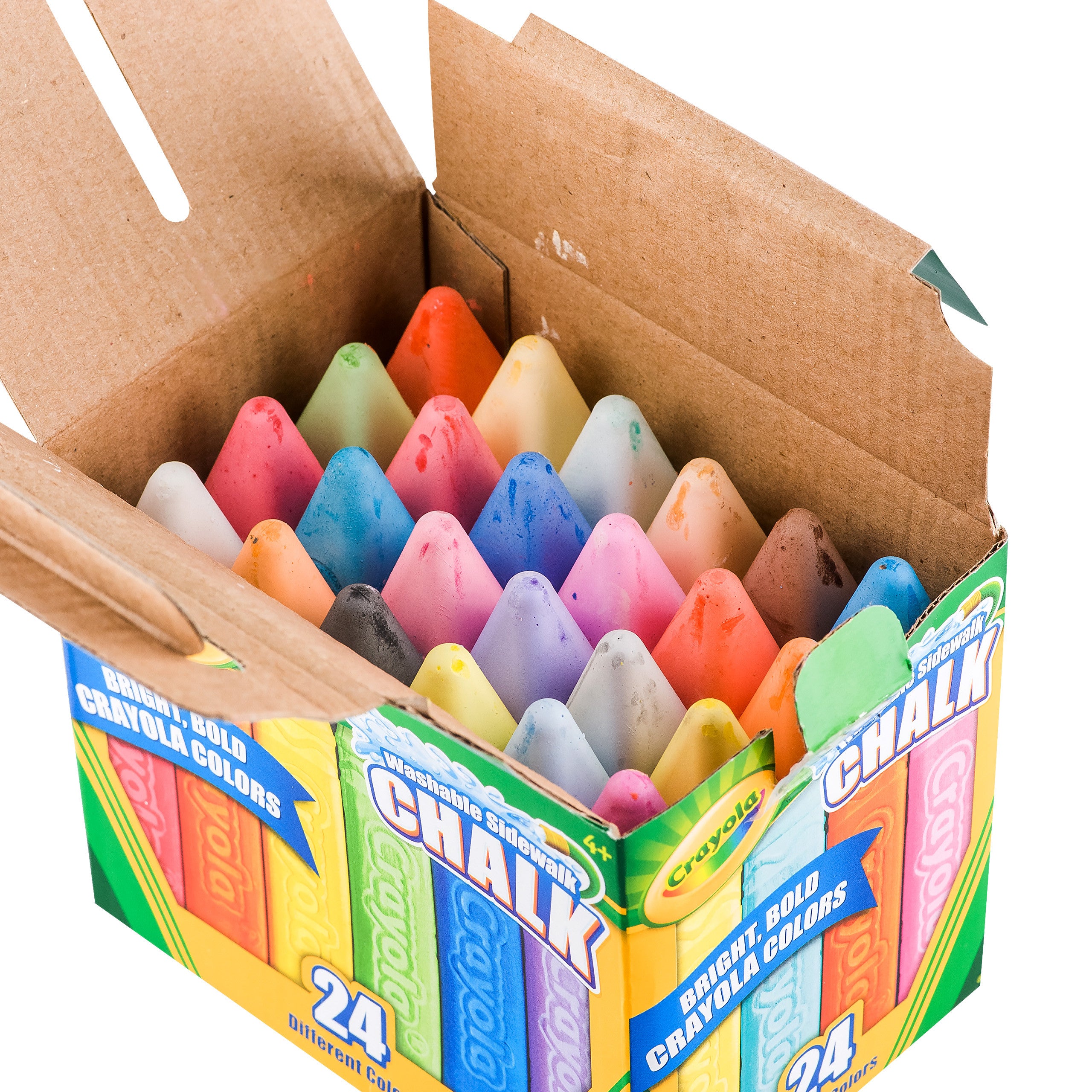 Crayola® Washable Sidewalk Chalk (24 Pieces) – CM School Supply