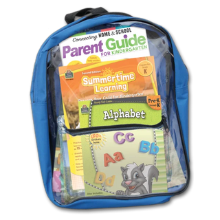 Summertime Learning: Preparing For Kindergarten Backpack