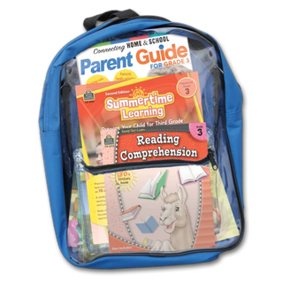 Summertime Learning: Preparing For Third Grade Backpack
