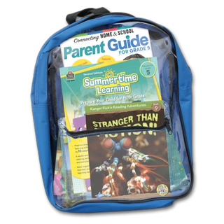 Summertime Learning: Preparing For Fifth Grade Backpack