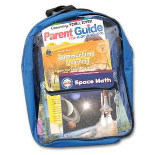 Summertime Learning: Preparing For Seventh Grade Backpack