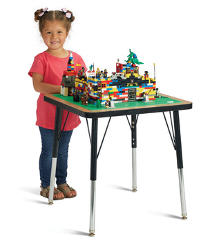 Jonti-Craft Adjustable Building Table 15-24 inch H
