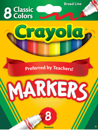 Crayola® 8 Classic Markers