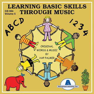 HAP PALMER LEARNING BASIC SKILL 5 CD