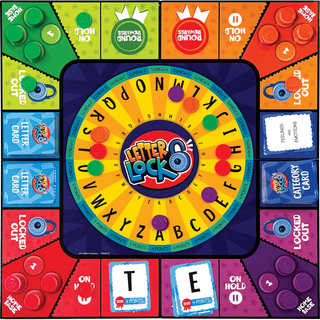 Letter Lock Board Game