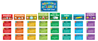 Reading Strategies Bulletin Board Set