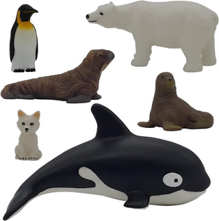 Polar Animal Playset, 6 Pieces