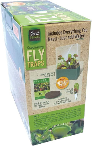 Grow Your Own Venus Fly Trap - Complete Kids Terrarium Kit to Plant Fascinating Man Eating Fly Traps
