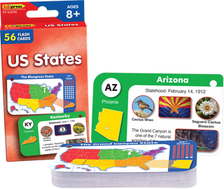 US States Flash Cards