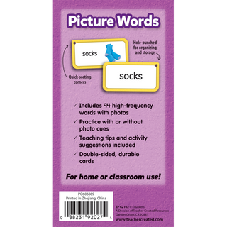 Picture Words Flash Cards Deluxe Set
