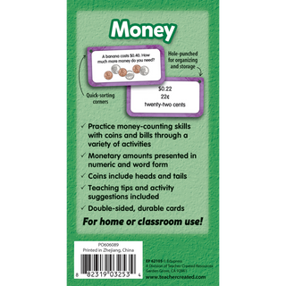 Money Flash Cards Deluxe Set