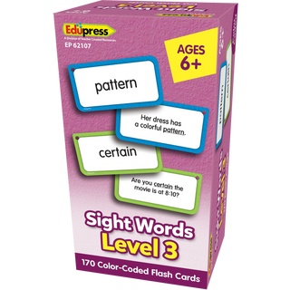 Sight Words Level 3 Flash Cards