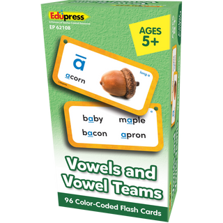 Vowels and Vowel Teams Flash Cards Deluxe Set