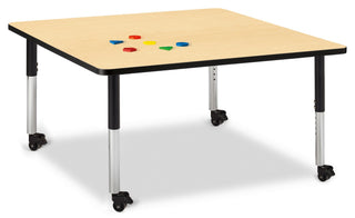 Berries Square Activity Table - 48" X 48"